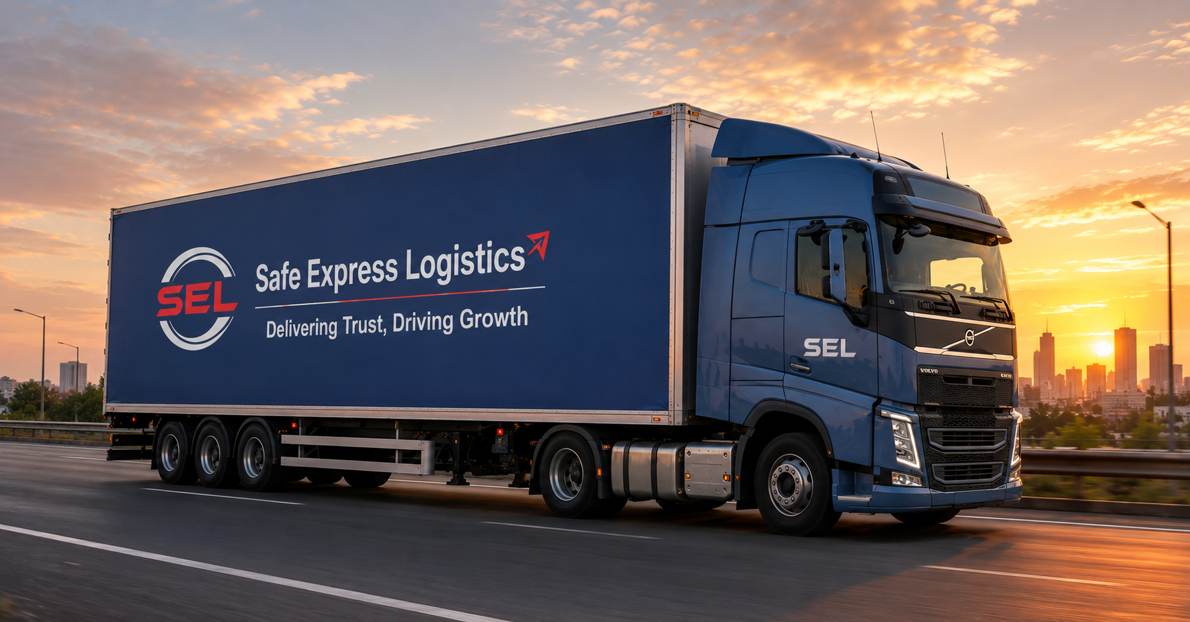 Safe Express Logistics Truck